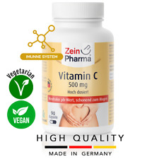 Vitamina C tamponada 500 mg (90 cápsulas) VEGANO ZEINPHARMA PH Neutro