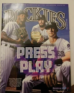 COLORADO ROCKIES OFFICIAL MAGAZINE JULY 2019 VOLUME 27 # 5 RYAN, DAVID, RAIMEL - Picture 1 of 2