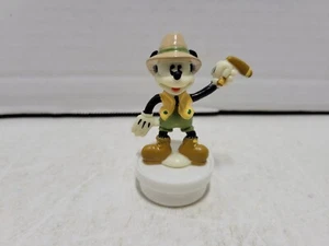 Disney Mickey Mouse Boomerang Outback PVC Figure with Head Stamp Base 3" - Picture 1 of 6