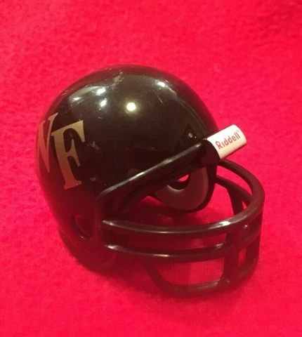 Riddell pocket pro football helmet Wake Forest Demon Deacons TRADITIONAL style Cover