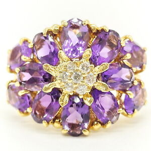 Jewelry Ring   Amethyst Yellow Gold 1318173