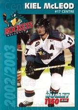 2002-03 Kelowna Rockets #3 Kiel McLeod