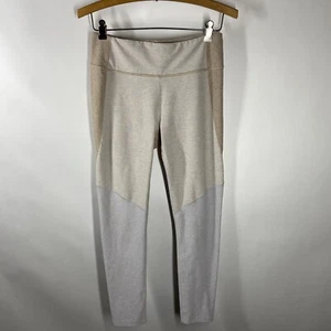 Outdoor Voices Medium Womens Tri Tone Leggings 7/8 Length Desert Oatmeal Cloud - Picture 1 of 6