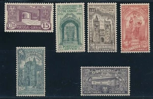 PORTUGAL (1931) #528-533 KOMPLETTSATZ MVLH; SEHR GUTER ZUSTAND ZENTRIERUNG; KEINE MÄNGEL - Bild 1 von 2