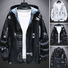 Men Jacket Zipper Anti-UV Breathable Windproof Daily Wear Coat for Daily Life 