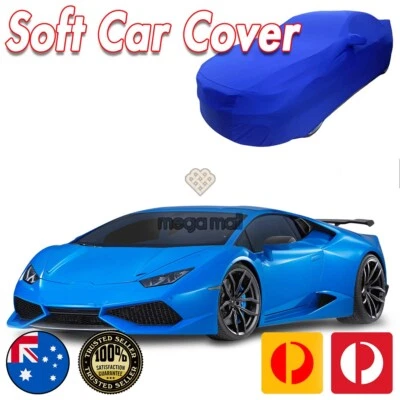 Cubierta antipolvo azul para Lamborghini Gallardo Superleggera lavable suave Foto 1 de 4