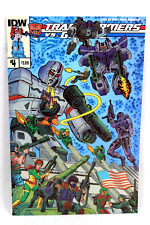 Transformers vs G.I. Joe #4 Tom Scioli Variant 2014 IDW Publishing Comic F+