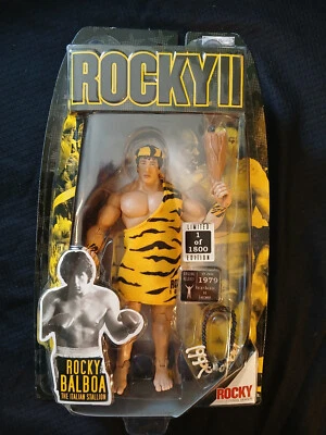 Rocky II: Balboa Caveman 1 DE 1800 EDICIÓN LIMITADA Stallone sin usar, en caja 2006 JAKKS Pacific Foto 1 de 4
