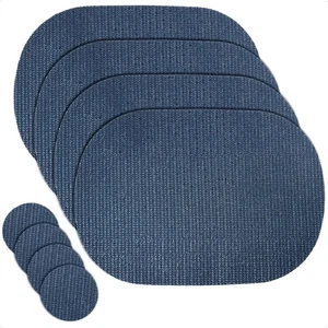 Five Oceans rutschfester Esstisch abwaschbar blau Tischset FO94 - Bild 1 von 8