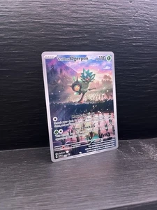 Pokémon TCG Teal Mask Ogerpon 123 EX Twilight Masquerade Promo Near Mint - Bild 1 von 8