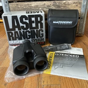 Bushnell Yardage Pro 400 laser Rangefinder NEW OLD STOCK + Box Case Strap Manual - Picture 1 of 24