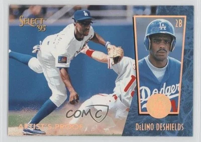 1995 Select Artist's Proof Delino DeShields #30 - Image 1 of 2