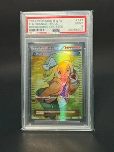 Bianca (Full Art) 147/149 Boundaries Crossed Holo Pokémon 2012 PSA 9 - Picture 1 of 1