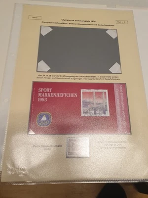 OLYMPIA 1936 BERLIN  Ausstellungs-Sammlung Teil II - Bild 1 von 4