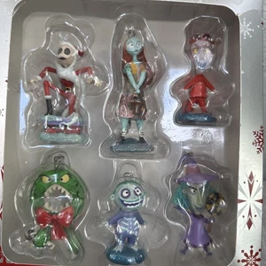 6 Disney Nightmare Before Christmas Ornament Mann isst Kranzschloss Schockfass - Bild 1 von 8