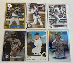 Javier Baez Detroit Tigers 6 Card Lot - Picture 1 of 1