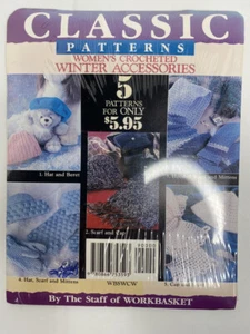 Classic Patterns Women's Crocheted Winter Accessories by Workbasket - Picture 1 of 3