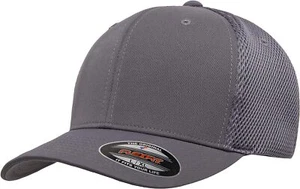 Flexfit Men's Trucker Mesh Cap Small-Medium, Dark Grey - Picture 1 of 5