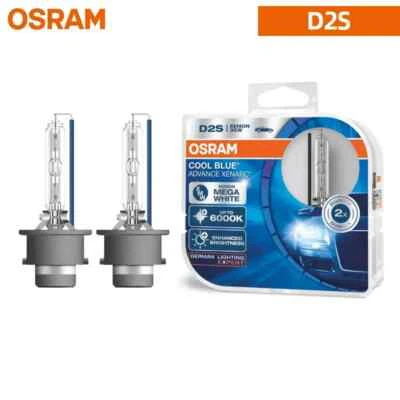 OSRAM D2S 66240CBA Xenon HID 6000K Mega White Car Xenon HeadLights Original Bulb - Image 1 of 4