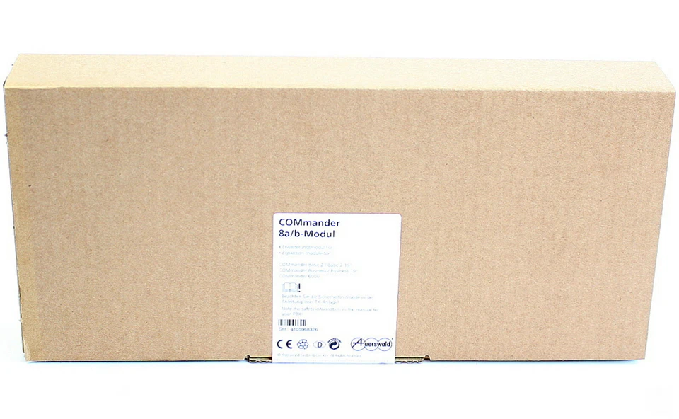 Auerswald COMmander 8a/b-Modul für COMmander Business / Basic.2 / 6000 NEU OVP - Bild 1 von 1
