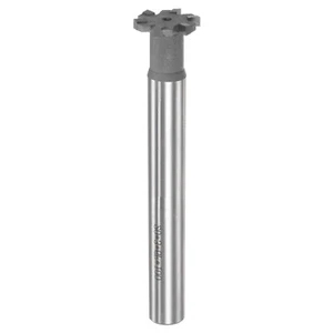 3mm Tiefe 20mm Schneiden Dia 12mm Schaft Hartmetall Spitze 6 Flöte T Nut Fräser - Bild 1 von 5