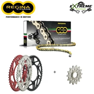 KIT TRASMISSIONE CATENA CORONA PIGNONE HONDA CRF 450 R 2012 2013 2014 2015 2016 - Imagen 1 de 1