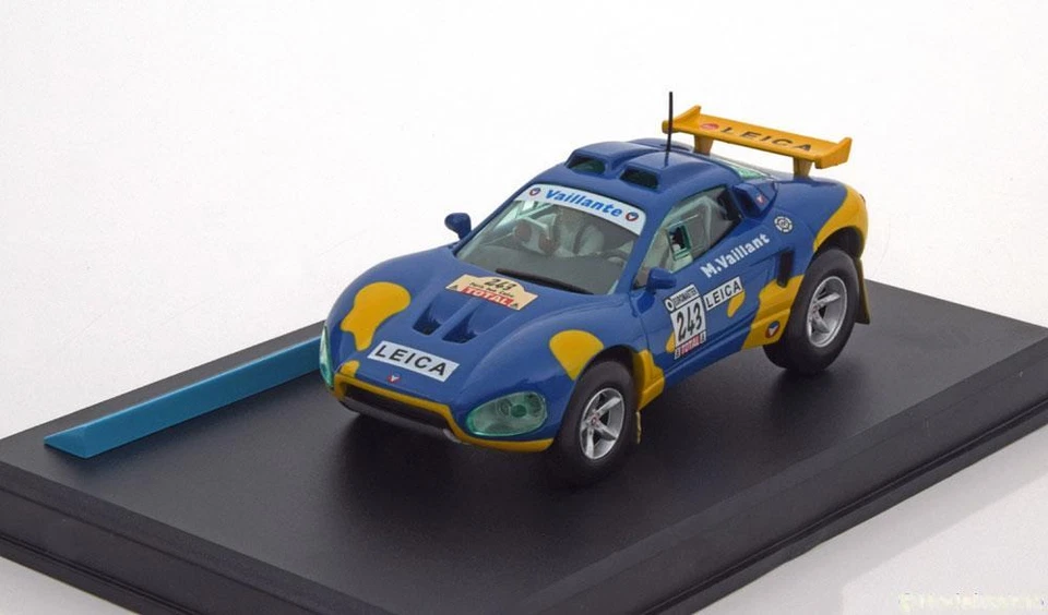 VAILLANTE #243 MICHEL VAILLANT RALLYE PARIS CAIRO 1/43 ALTAYA RALLY BLUE - Photo 1/1