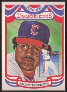 1984 Donruss #25 Andre Thornton Diamond Kings - Cleveland Indians Perez-Steel - Bild 1 von 2