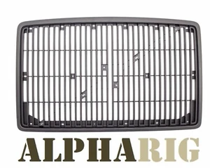 Fits BLACK VOLVO VN Front Grille 96 97 98 99 00 01 02 03 W/ BUG SCREEN - Picture 1 of 1