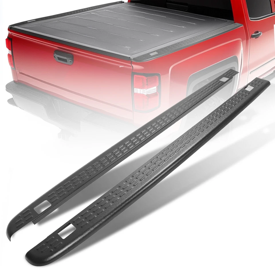 Bed Rail Caps w/ Holes For Silverado 1500/2500/3500 2007-2014 6.5ft Standard Bed - Image 1 of 4