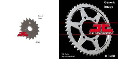 Kit de piñón delantero y trasero para Street KAWASAKI KZ650E Ltd 1980 Foto 1 de 4
