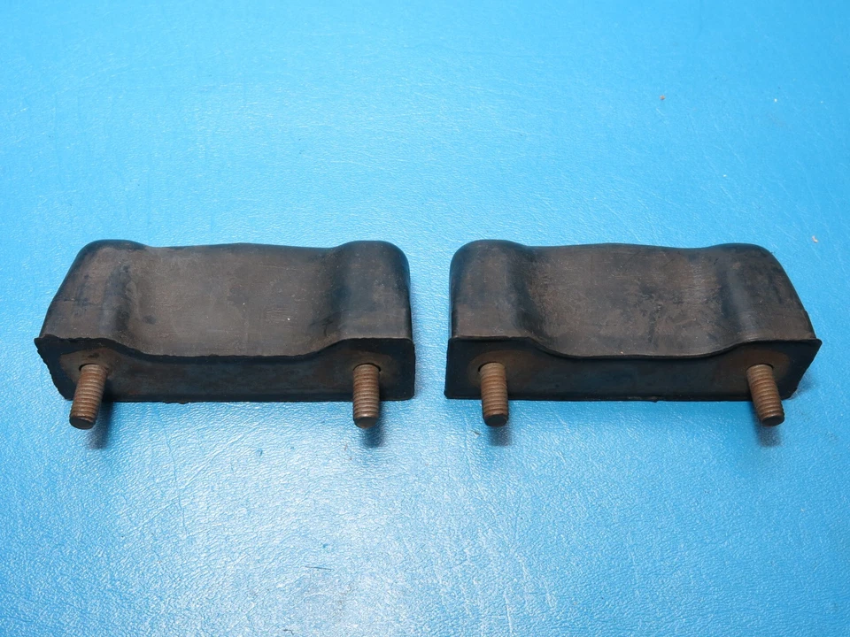 NOS Pair GM 1961 Pontiac Tempest Front  Front Wheel Lower Control Arm Bumpers - Image 1 of 4