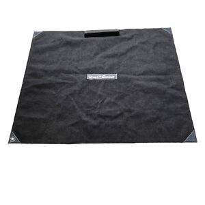 Road Runner Drum Rug w/ Weighted Corners Non Skid Gray