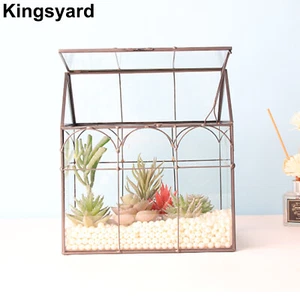 Kingsyard Plant Terrarium Indoor House Terrarium Kit Terrarium Jar Planter w/Lid - Picture 1 of 3