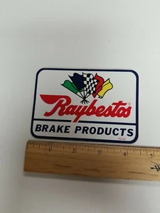  RAYBESTOS BRAKE PRODUCTS VINTAGE 1960_ 1970'S STICKER single sided . 4.5 x 3 in - Picture 1 of 2