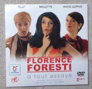 DVD SPECTACLE / FLORENCE FORESTI "A TOUT ESSAYÉ" DVD TOUPARGEL CARDSLEEVE NEUF - Imagen 1 de 2