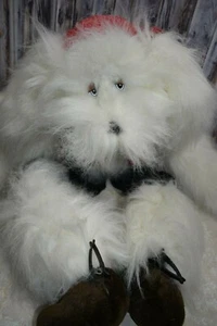 Vintage James Bone der Hund Handpuppe rote Weste Artikel #007 Kashimier Spielzeug - Bild 1 von 9