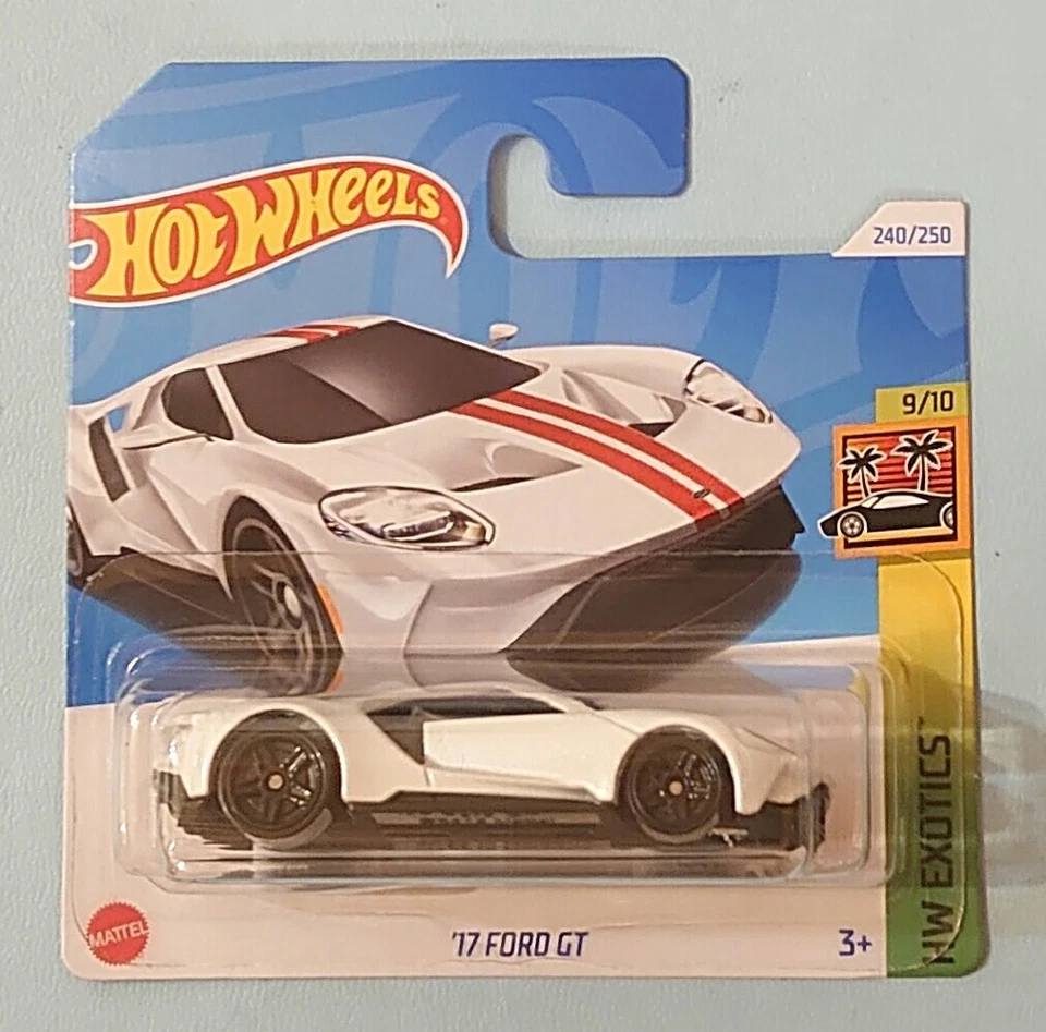 Hot Wheels '17 Ford GT. New 2024 Q Case. HW Exotics. Collectable Model Car. - Image 1 of 1