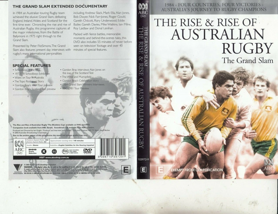 The Rise and Rise of Australian Rugby-The Grand Slam 1984-Rugby Au-Promo DVD - Image 1 of 1