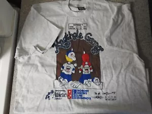 Vintage 1990s BILLINGS MUSTANGS "Knothole Gang" T-Shirt / Gray, Size: L NEW - Picture 1 of 2