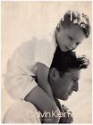 Eternity Calvin Klein Colgne for Men Father Dad Son Vintage Print Ad 1992 8x11