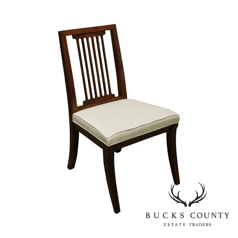 Quality Cherry Slat Back Side Chair Cover