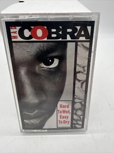 Mad Cobra Hard to Wet, Easy to Dry 1992 Cassette Tape Rap & Hip Hop - Picture 1 of 4