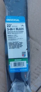 Arnold 22" Universal Mower Blade - 3 in 1 - 490-100-0082 - MADE IN USA *NEW* - Picture 1 of 6