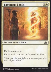 4X LUMINOUS BOND 012/196 RIVALS OF IXALAN MTG MAGIC LP X4 - Bild 1 von 1