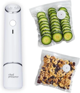 Vacuum Sealer Food Machine Seal Saver System Bags (Vacuum Sealer + 10 Bags) New - Picture 1 of 12