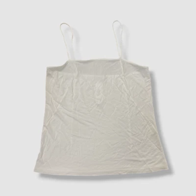 Akris Punto Women's White Solid Sleeveless Tank Top Size 8 - Image 1 of 2