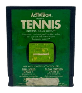 Tennis - International Edition - Atari 2600 - Bild 1 von 3