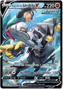 Pokemon Rapid Strike Urshifu V TG20/TG30 Brilliant Stars Full Art Gallery NM - Bild 1 von 3