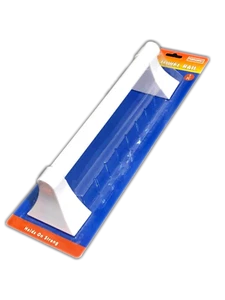 Stick On Plastic Paper Towel Roll Holder Rack 30cm White - Picture 1 of 2